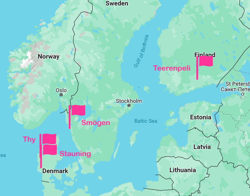 The Nordic casks
