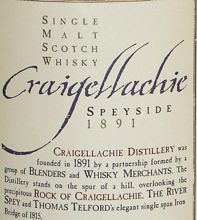 Craigellachie x2, again